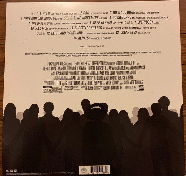 The Hate U Give (Original Motion Picture Soundtrack) Vinyl Record - Image 4