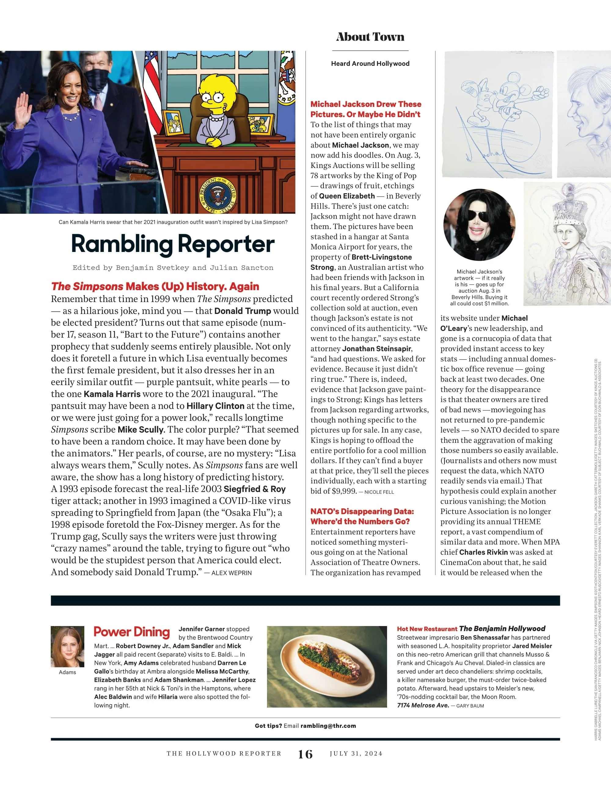 The Hollywood Reporter - 24.07.31 Edition: 50 Cent Is On The Money, What Hollywood Wants From Kamala, Snoop Dog At The Paris 2024 Summer Olympics, The NBA’s Blockbuster Move Reshaping TV & More! - Image 7