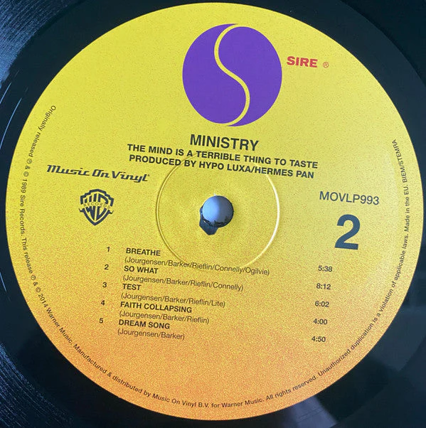 The Mind Is A Terrible Thing To Taste Vinyl Record - Image 7