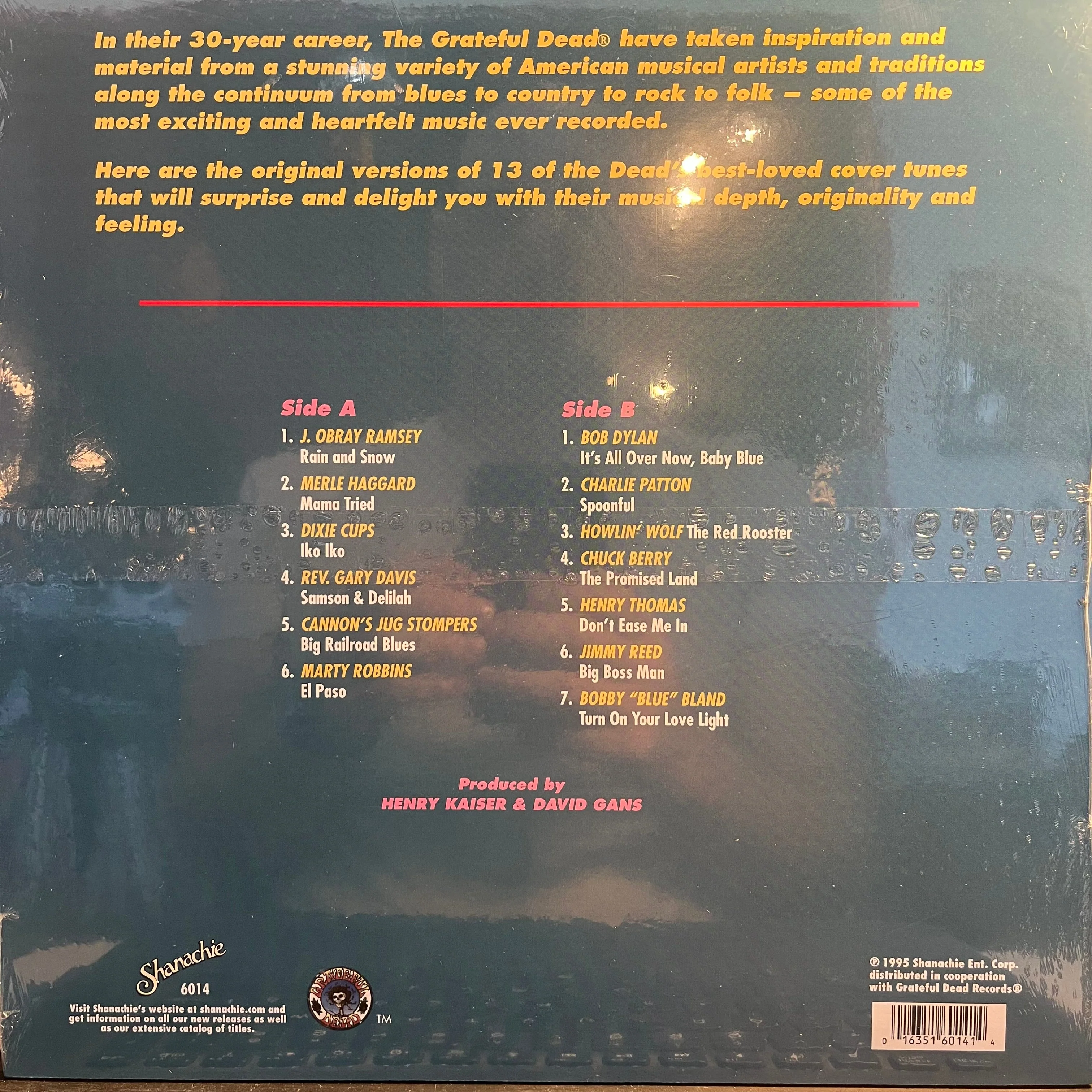 The Music Never Stopped (Roots Of The Grateful Dead) Vinyl Record - Image 2