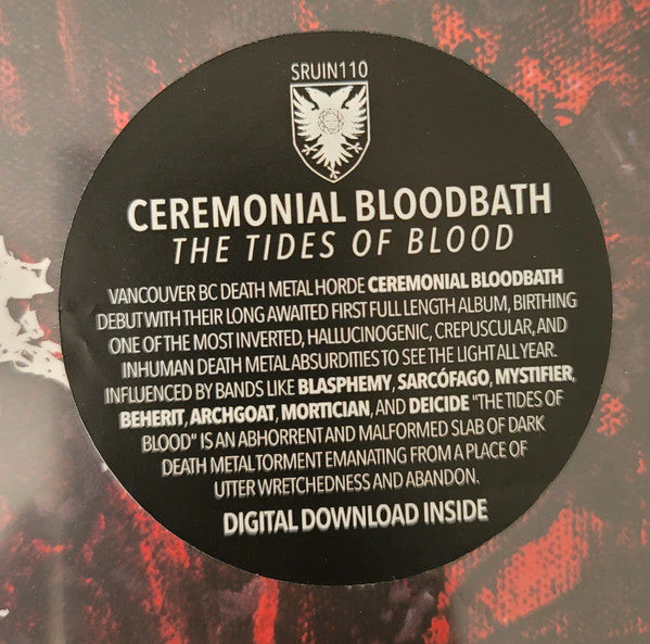 The Tides Of Blood Vinyl Record - Image 8