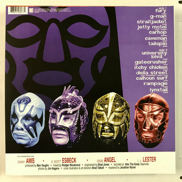 The Utterly Fantastic And Totally Unbelievable Sound Of Los Straitjackets Vinyl Record - Image 2