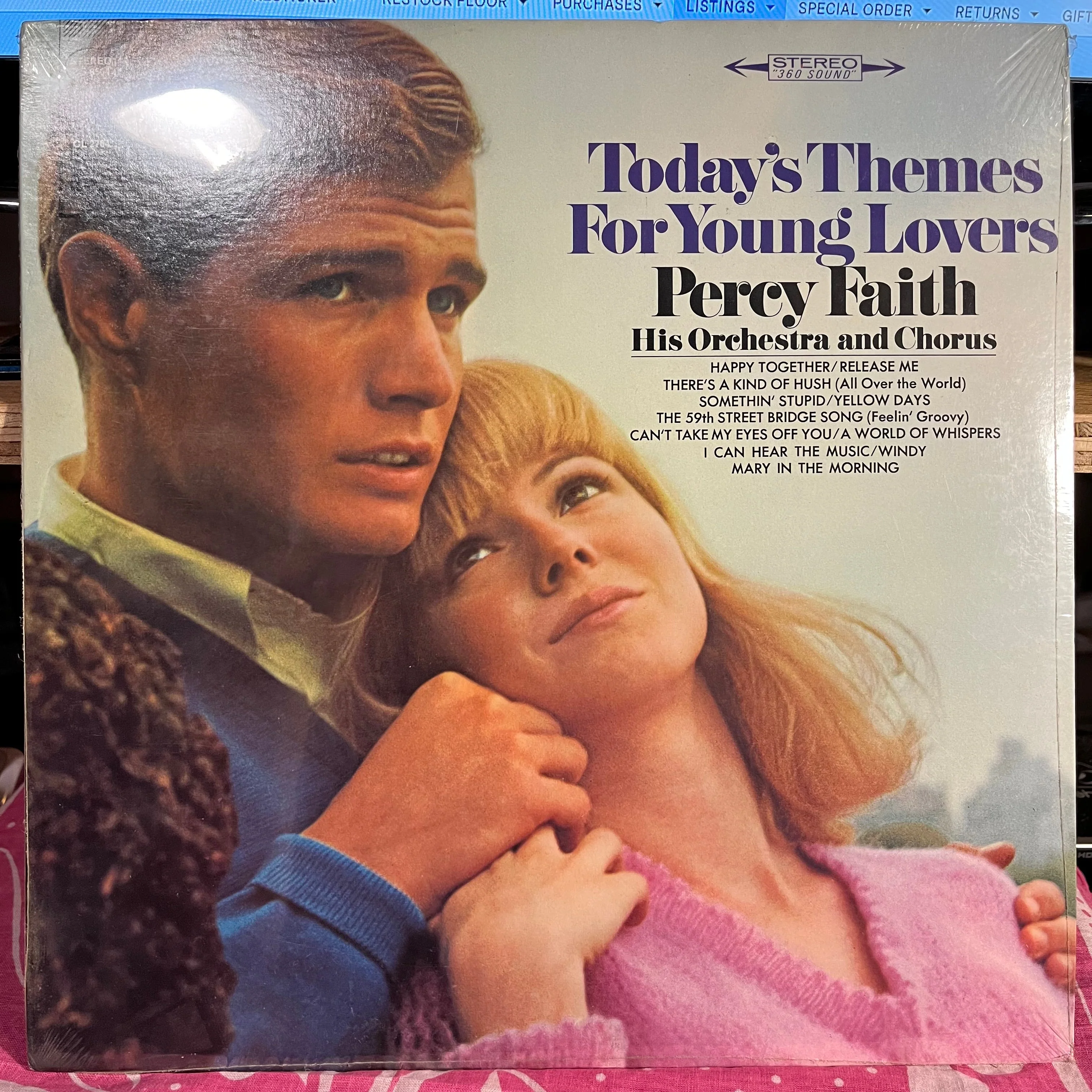 Today's Themes For Young Lovers Vinyl Record