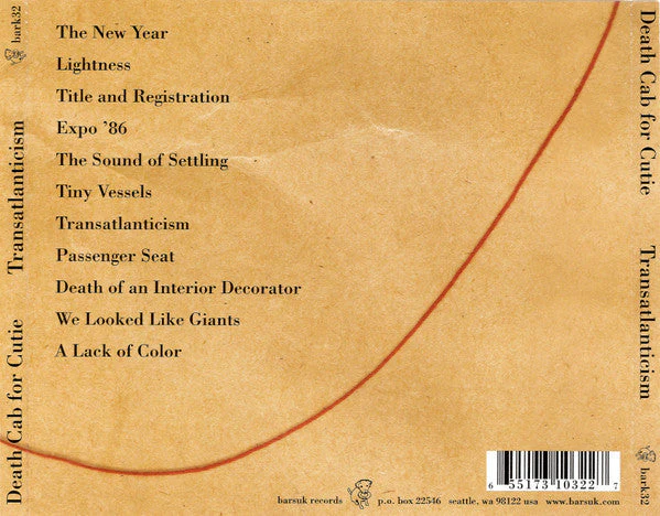 Transatlanticism Music CD - Image 2