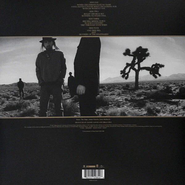 U2 The Joshua Tree 2xLP Vinyl Record - Image 3