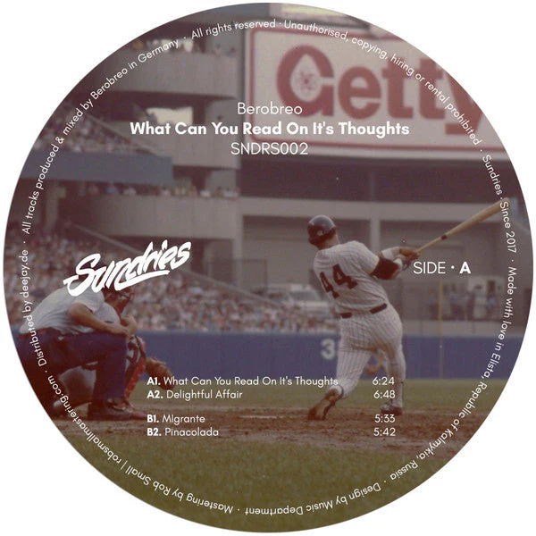 What Can You Read On It´s Thoughts Vinyl Record