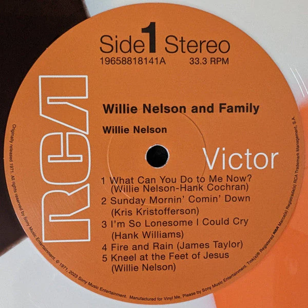 Willie Nelson & Family Vinyl Record - Image 4
