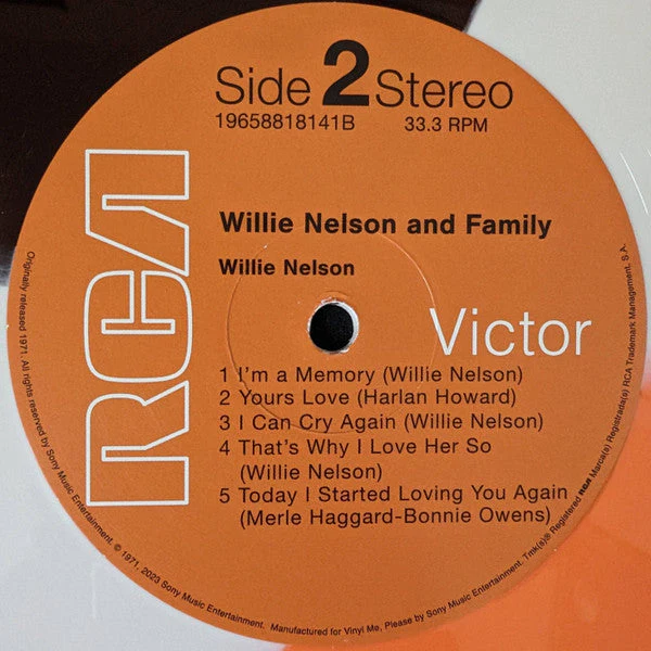 Willie Nelson & Family Vinyl Record - Image 5